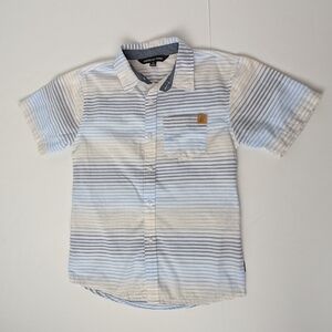 American Hawk Striped Button-Down Shirt 7